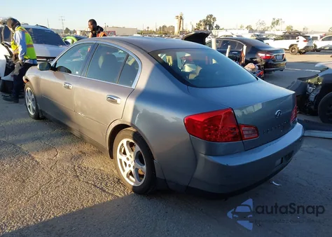 2004 Infiniti G35 z USA, uszkodzony, nr VIN JNKCV51E84M107218